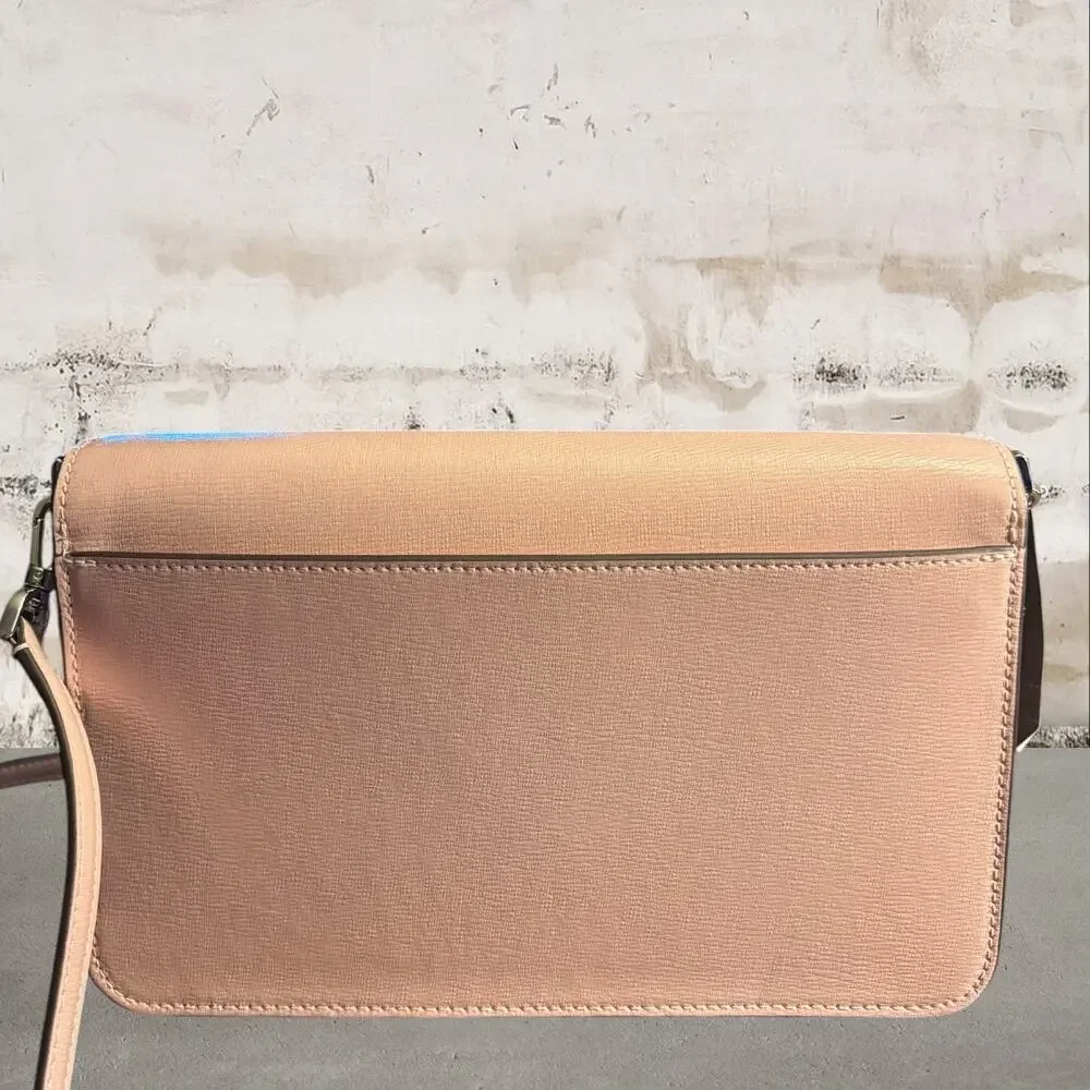 Kate Spade $438 Madison Crossbody in Tutu Pink with Card Case NWT